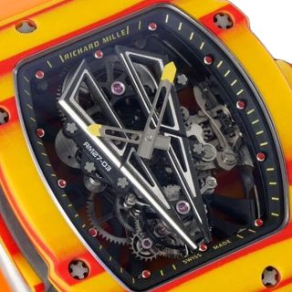 Richard Mille RM 27-03 Tourbillon Rafael Nadal Yellow Ruber Strap