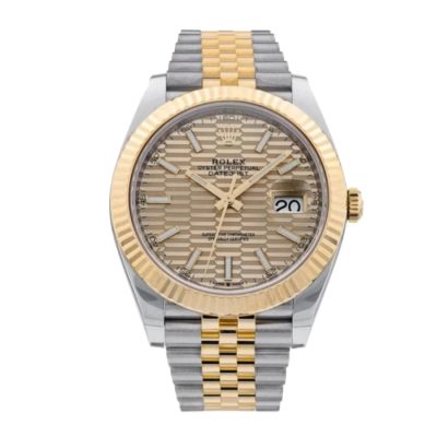 Rolex Datejust 126333 Yellow Rolesor Gold Motif Dial