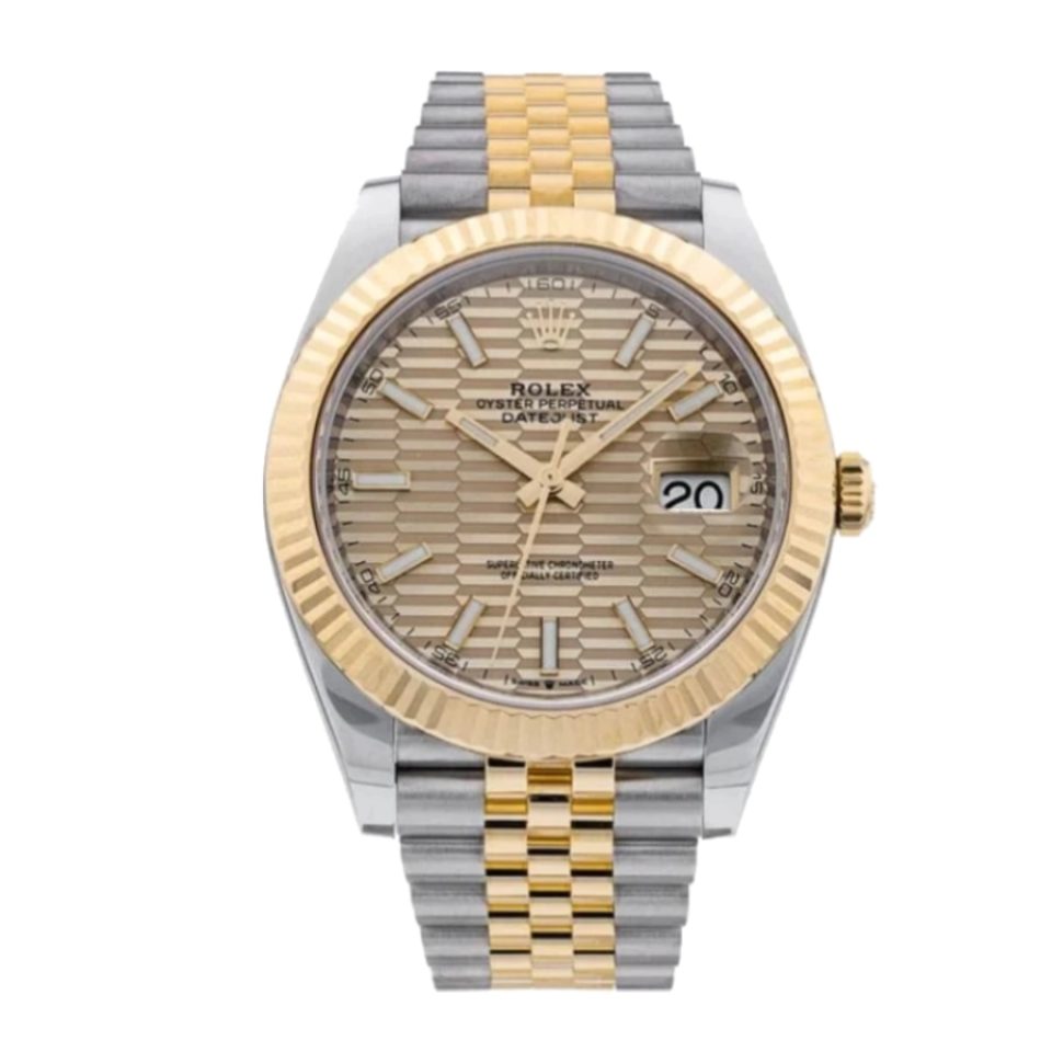 Rolex Datejust 126333 Yellow Rolesor Gold Motif Dial