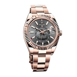 Rolex Sky-Dweller 326935-0007 Everose Rhodium Dial