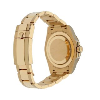 Rolex GMT-Master II 116718LN Gold Watch Black Dial