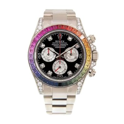 Rolex Cosmograph Daytona 116599RBOW Black Diamond