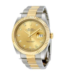 Rolex Datejust 126333-0011 Champagne Diamond Dial