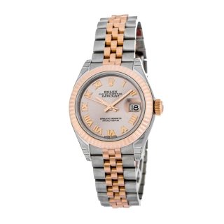 Rolex Lady-Datejust 279171 Everose Gold Sundust Dial