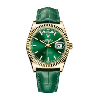 Rolex Day-Date 118138-0003 Green Dial