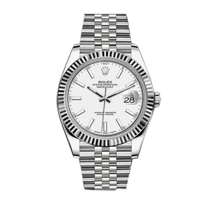 Rolex Datejust 126334 White Dial Jubilee