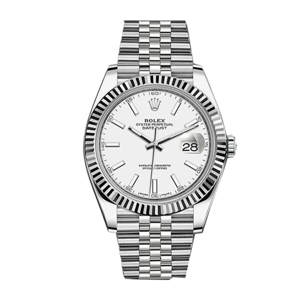 Rolex Datejust 126334 White Dial Jubilee