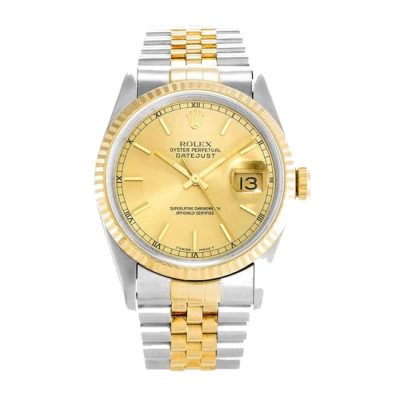 Rolex Datejust Champagne Dial 116233 Jubilee