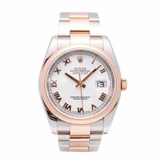 Rolex Datejust 126334 White Roman Dial