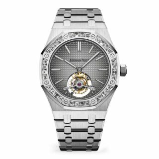 Audemars Piguet Royal Oak Tourbillon Extra-Thin 26510PT.OO.1220PT.01 Platinum Diamond Extra Plat