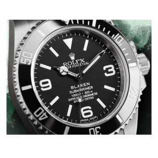 Rolex Submariner 6190 Blaken Black Dial