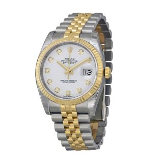 Rolex Datejust 16233  Steel Gold Mother of Pearl