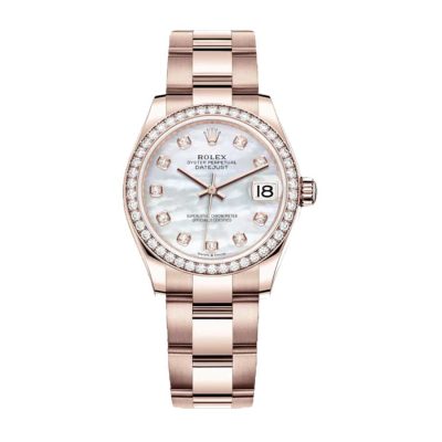 Rolex Datejust 278245 Everose Gold Diamond