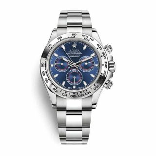 Rolex Daytona Cosmograph 116509 White Gold Blue Dial