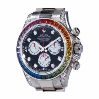 Rolex Cosmograph Daytona 116599RBOW Black Diamond